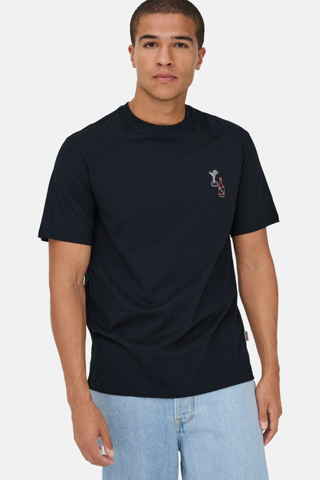 T-shirt (manches courtes) noir - ONLY & SONS®