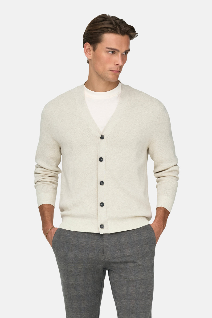 Gilet - ecru - ONLY & SONS® - 1