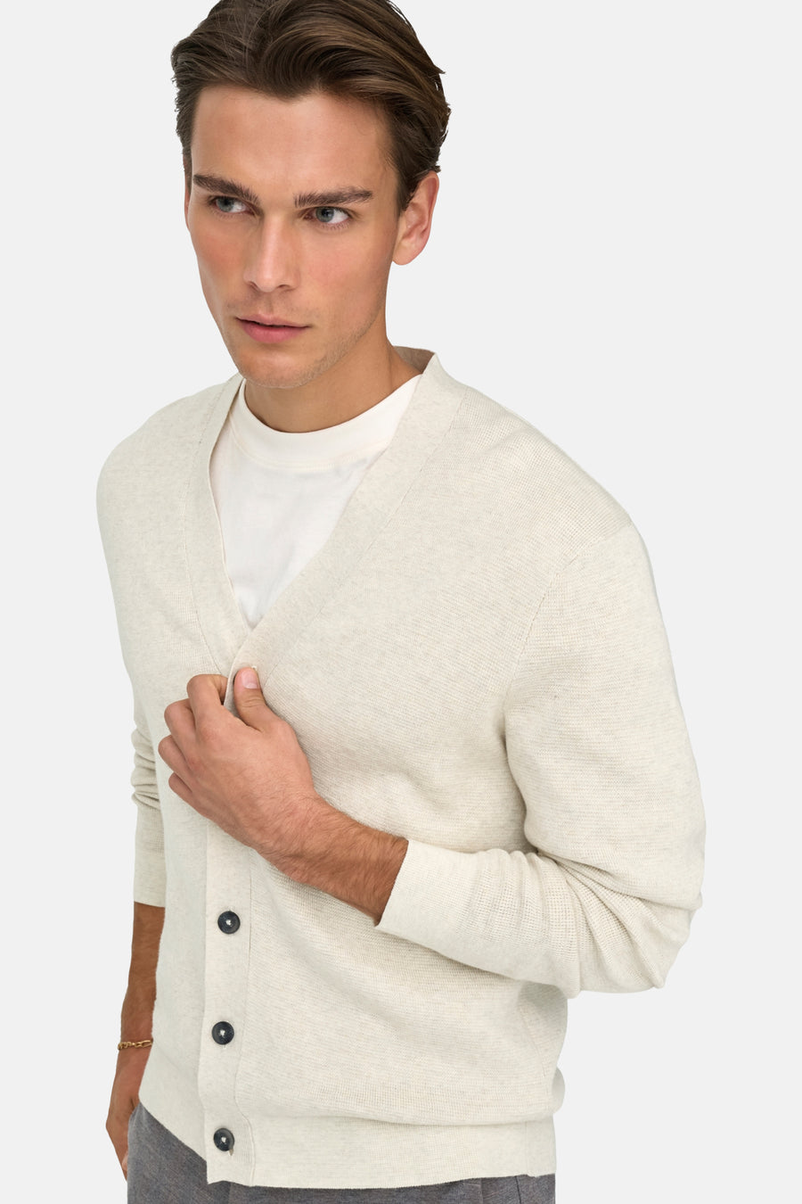 Gilet - ecru - ONLY & SONS® - 4