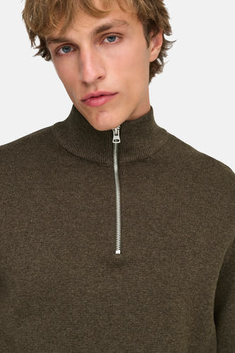 Trui met rolkraag bruin - ONLY & SONS®