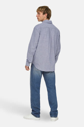 EDGE - mid blue denim