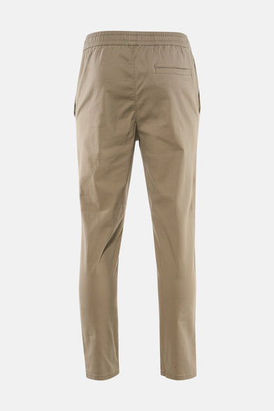 Pantalon beige de ONLY & SONS® avec une taille élastique et une poche arrière.