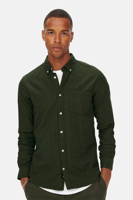 T-shirt met lange mouwen - groen