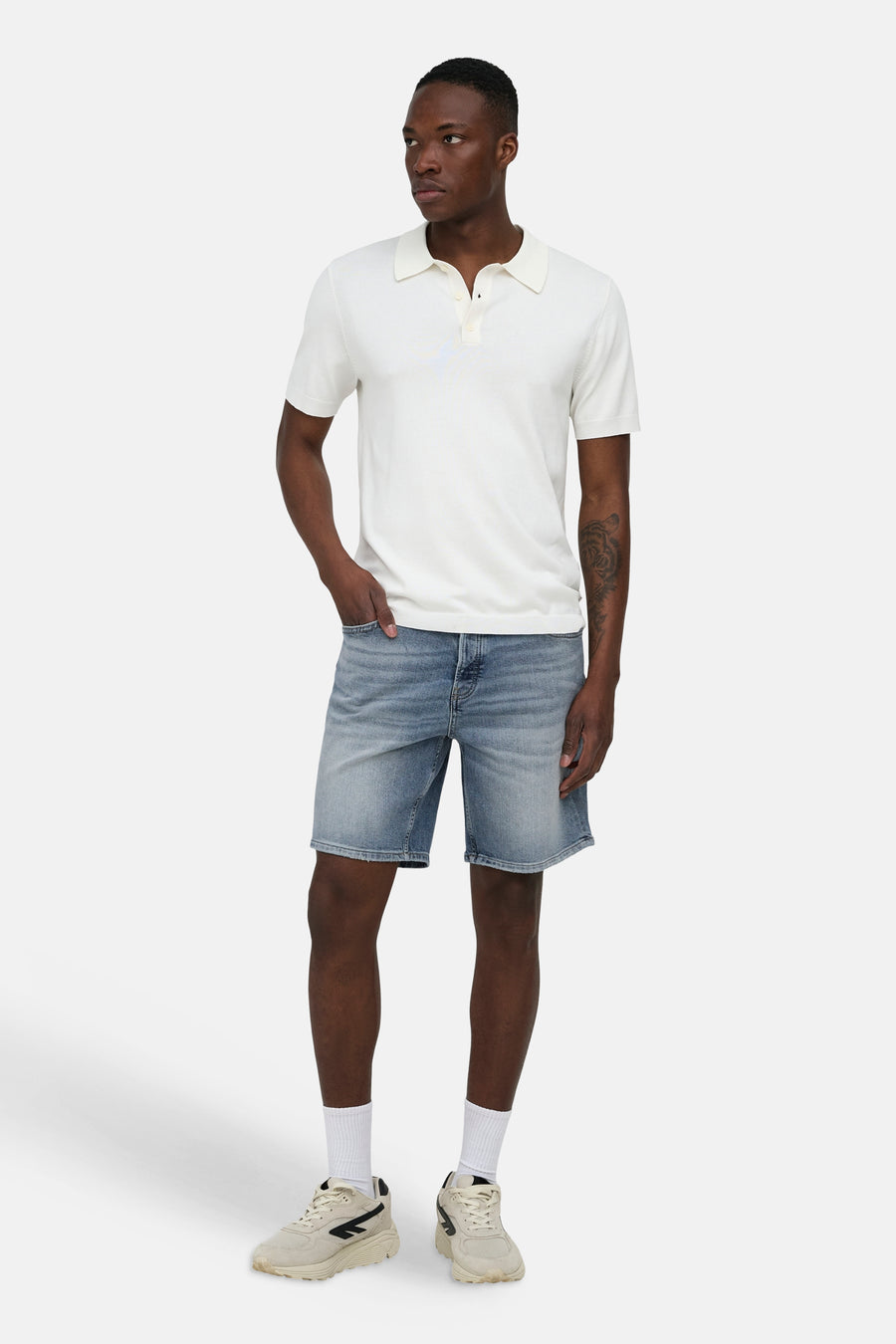 5-pocket shorts light blue denim - ONLY & SONS®