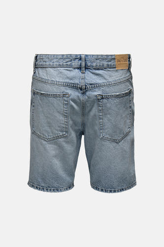5-pocket shorts light blue denim - ONLY & SONS®
