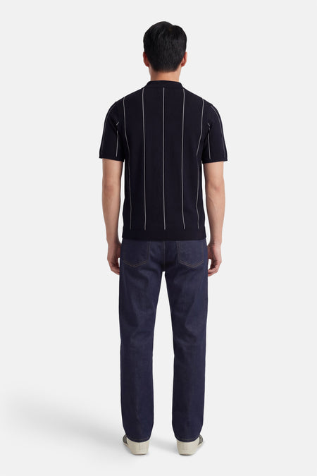 Polo à manches courtes - bleu