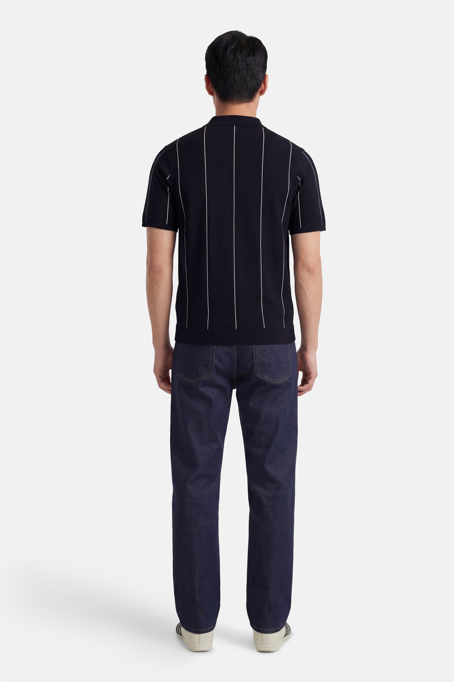 Polo met korte mouwen - blauw