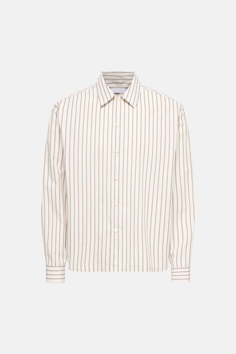 Hemd met lange mouwen - beige