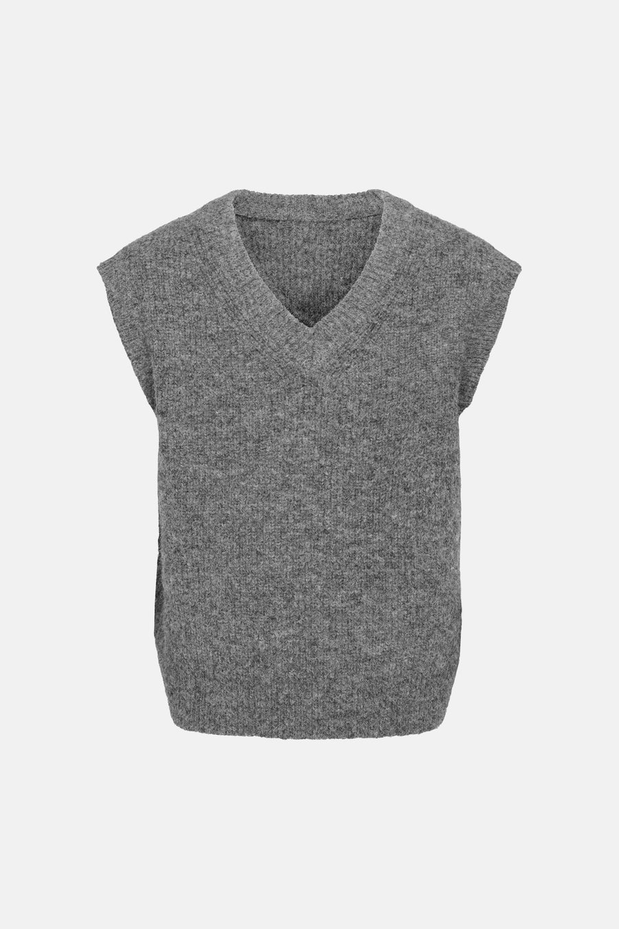 Pull zonder mouwen - Medium Grey Melange