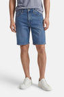 Short - mid blue denim