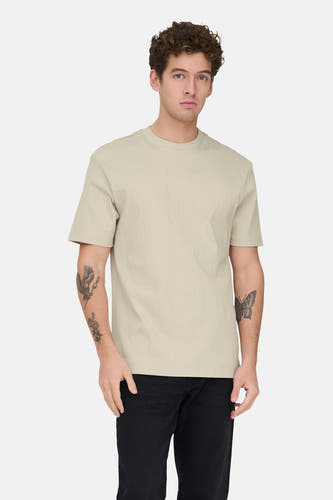 T-shirt (korte mouwen) ecru - ONLY & SONS®