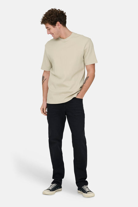 T-shirt (manches courtes) Écru - ONLY & SONS®