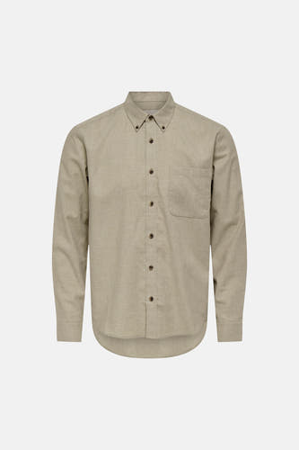 Hemd (lange mouwen) beige - ONLY & SONS®