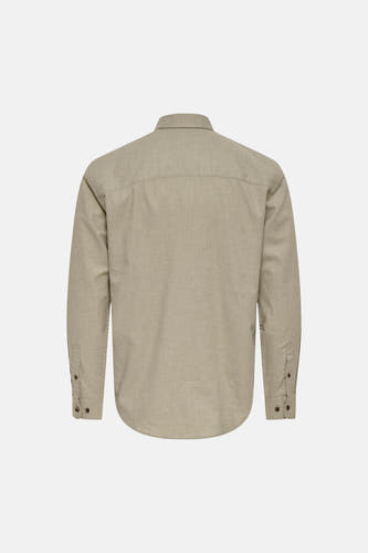 Hemd (lange mouwen) beige - ONLY & SONS®