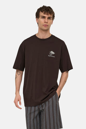 T-shirt - bruin