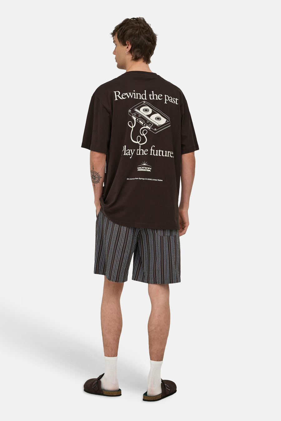 T-shirt - bruin