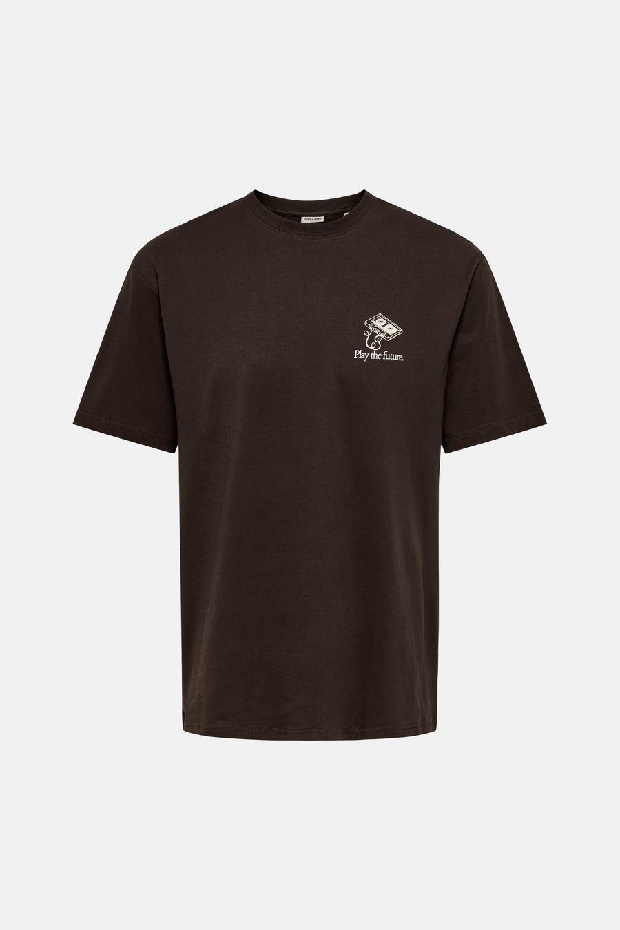 T-shirt - bruin