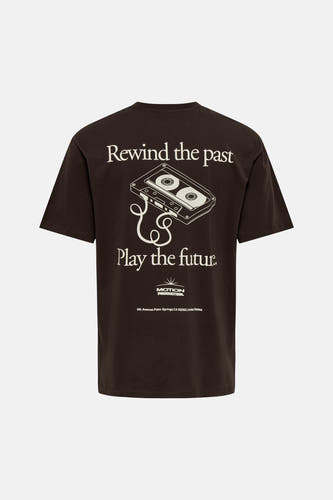 T-shirt - bruin