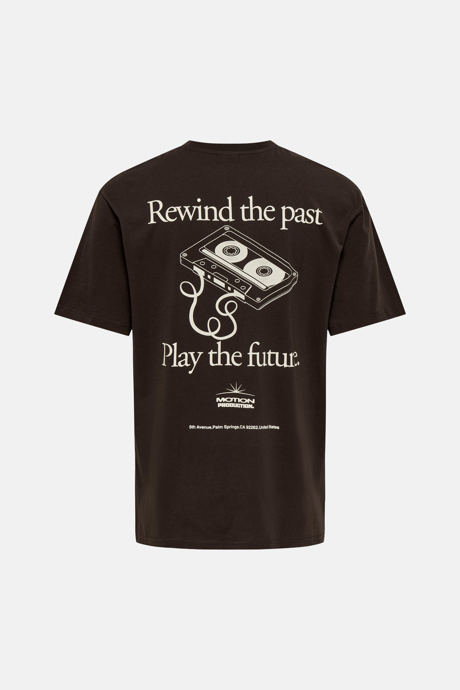 T-shirt - bruin