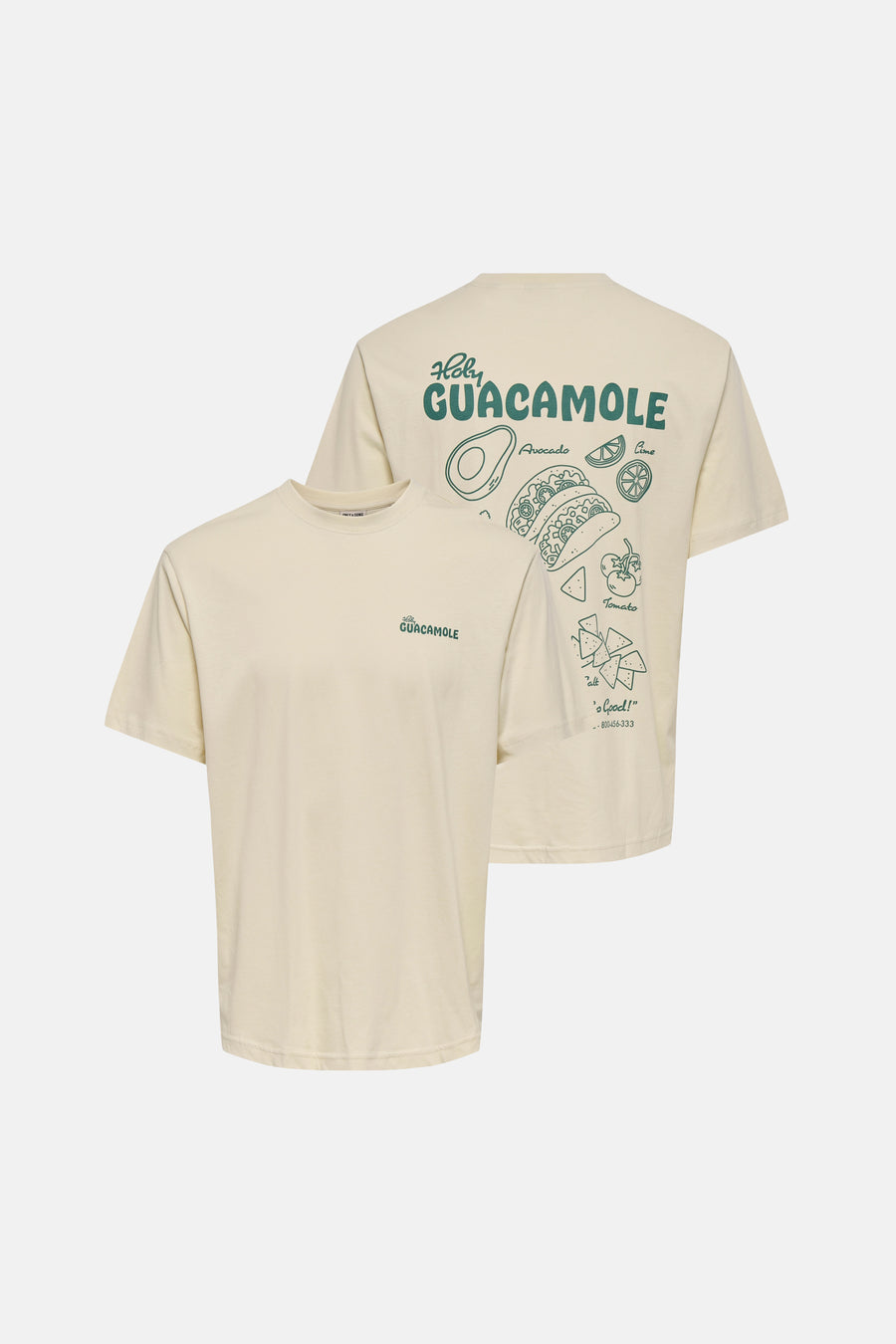 T-shirt (korte mouwen) ecru - ONLY & SONS®