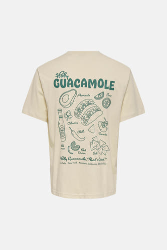 T-shirt (korte mouwen) ecru - ONLY & SONS®