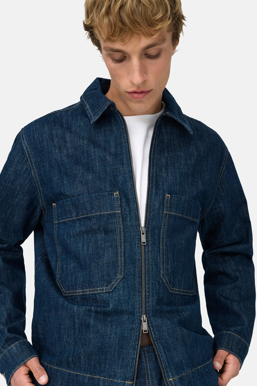 Jeanshemd mid blue denim - ONLY & SONS®