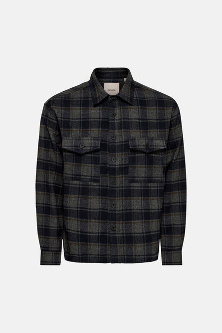 Chemise (manches longues) bleu - ONLY & SONS®