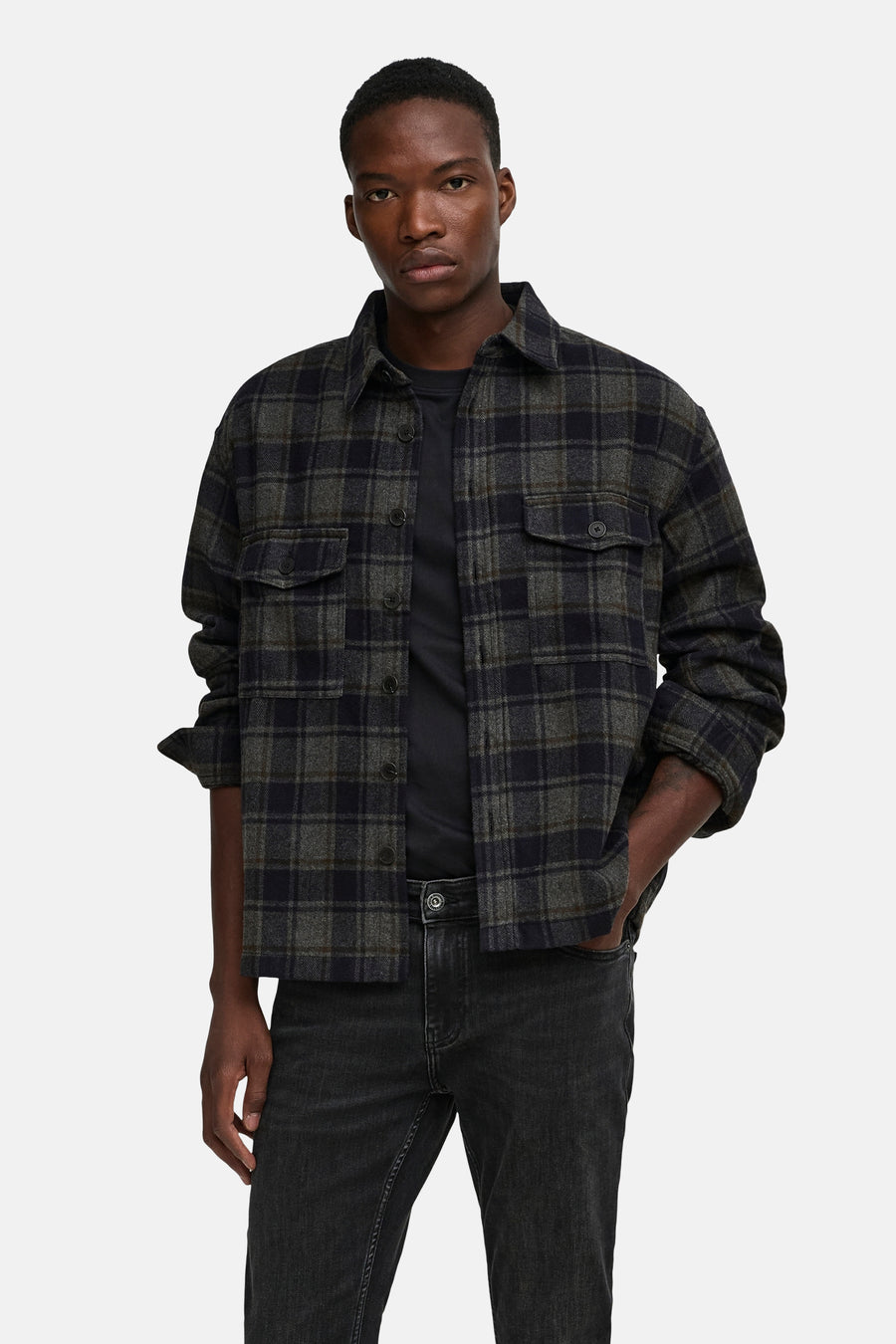 Hemd met lange mouwen - Dark Navy