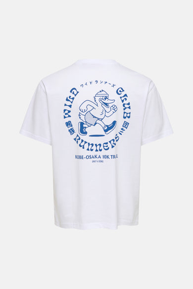 T-shirt met korte mouwen - Bright White