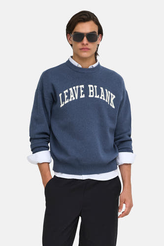 Pull col O bleu - ONLY & SONS®