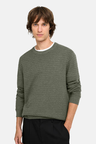 Trui met ronde hals groen - ONLY & SONS®