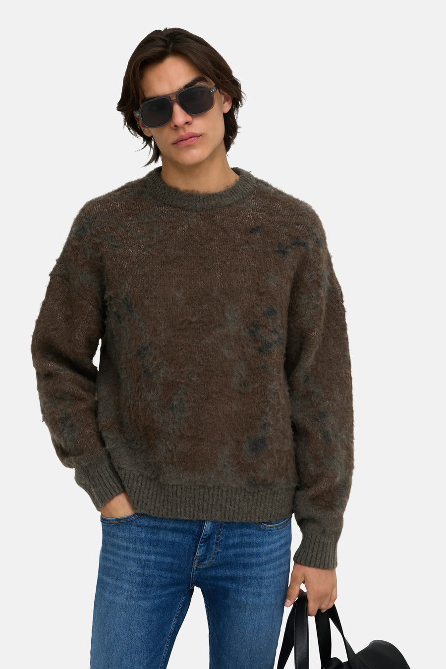 Pull col O vert - ONLY & SONS®