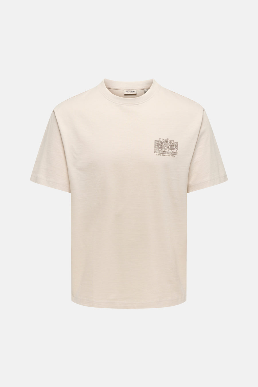 T-shirt (manches courtes) Écru - ONLY & SONS®