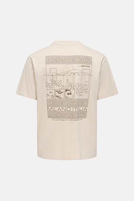 T-shirt met korte mouwen - Pumice Stone