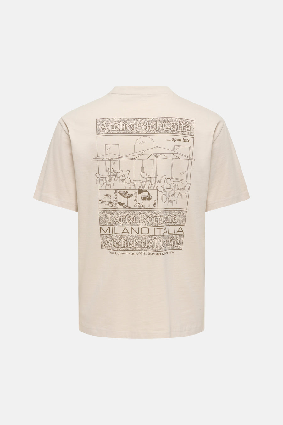 T-shirt (manches courtes) Écru - ONLY & SONS®