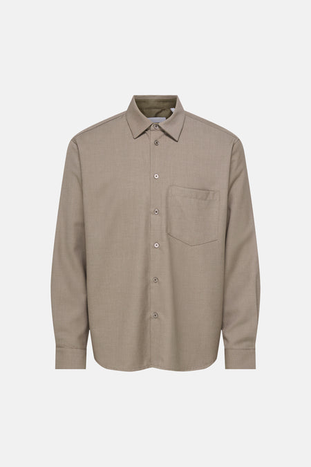 Chemise (manches longues) beige - FRML