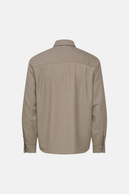 Chemise (manches longues) beige - FRML