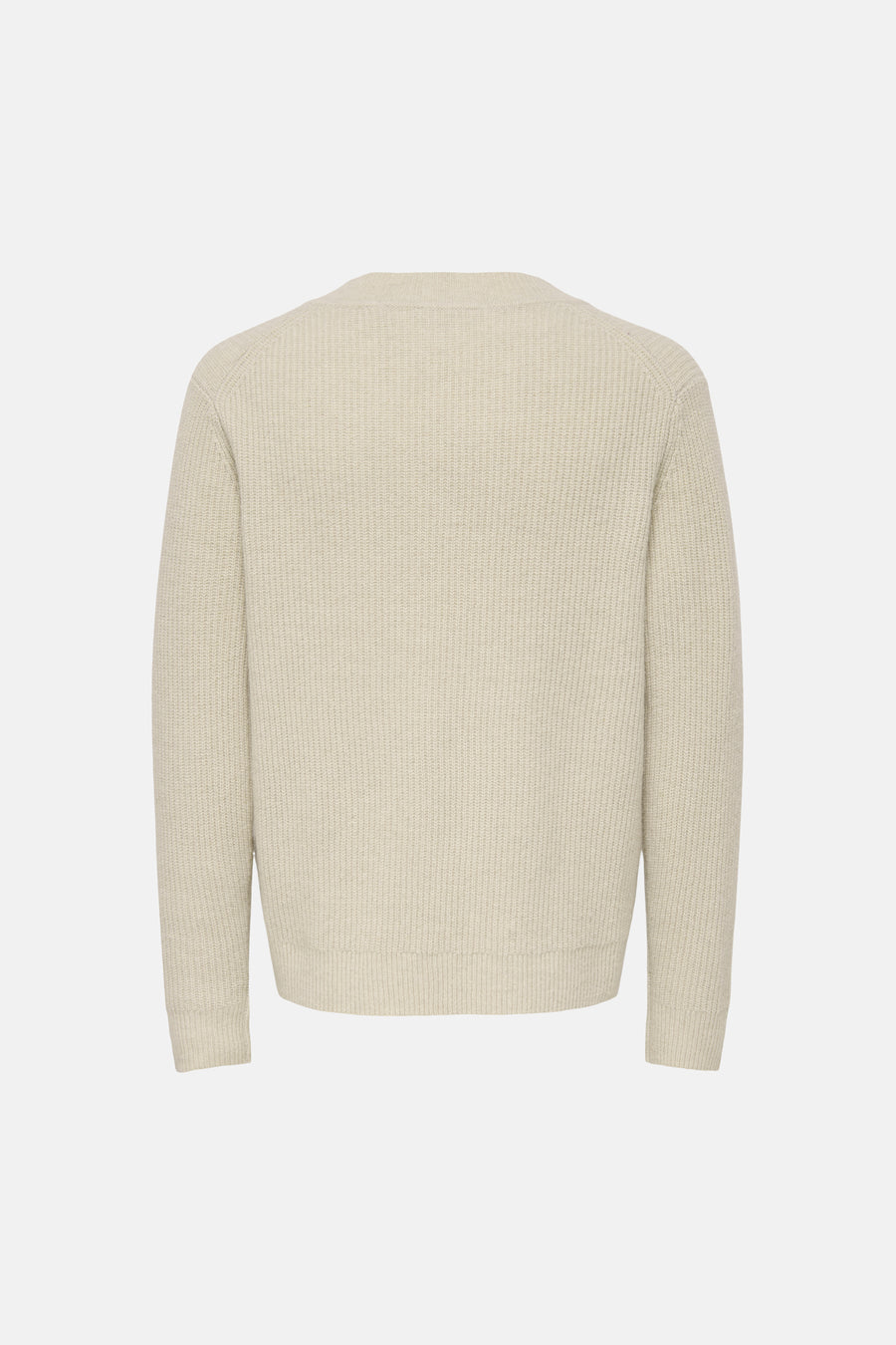 Pull col V Écru - FRML