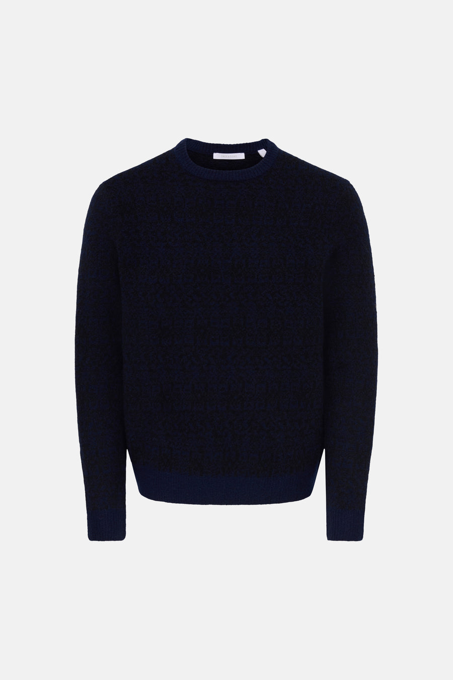 Trui met ronde hals blauw - FRML