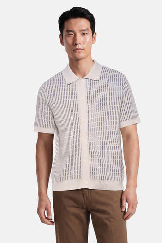 Polo met korte mouwen - wit