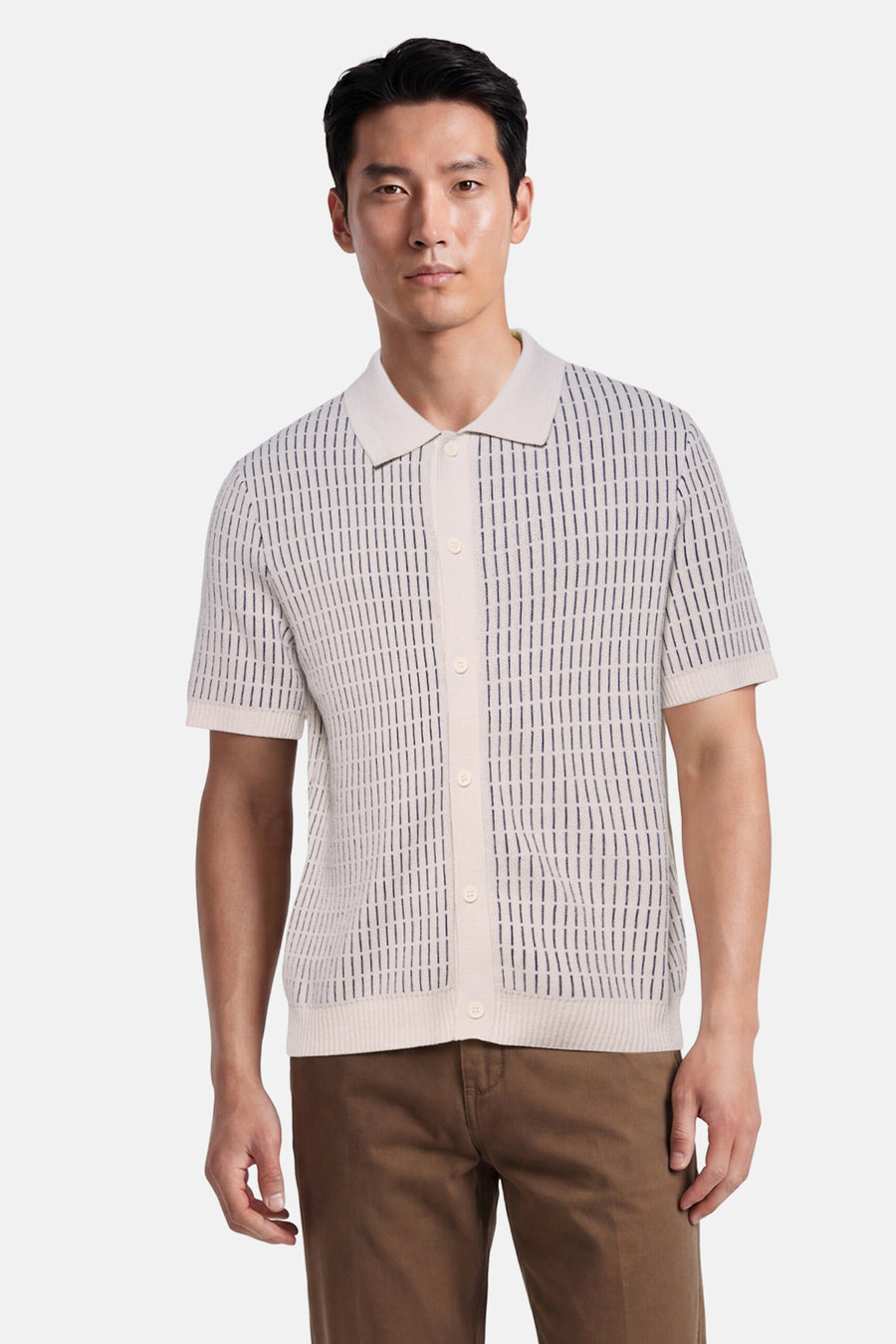 Polo met korte mouwen - wit