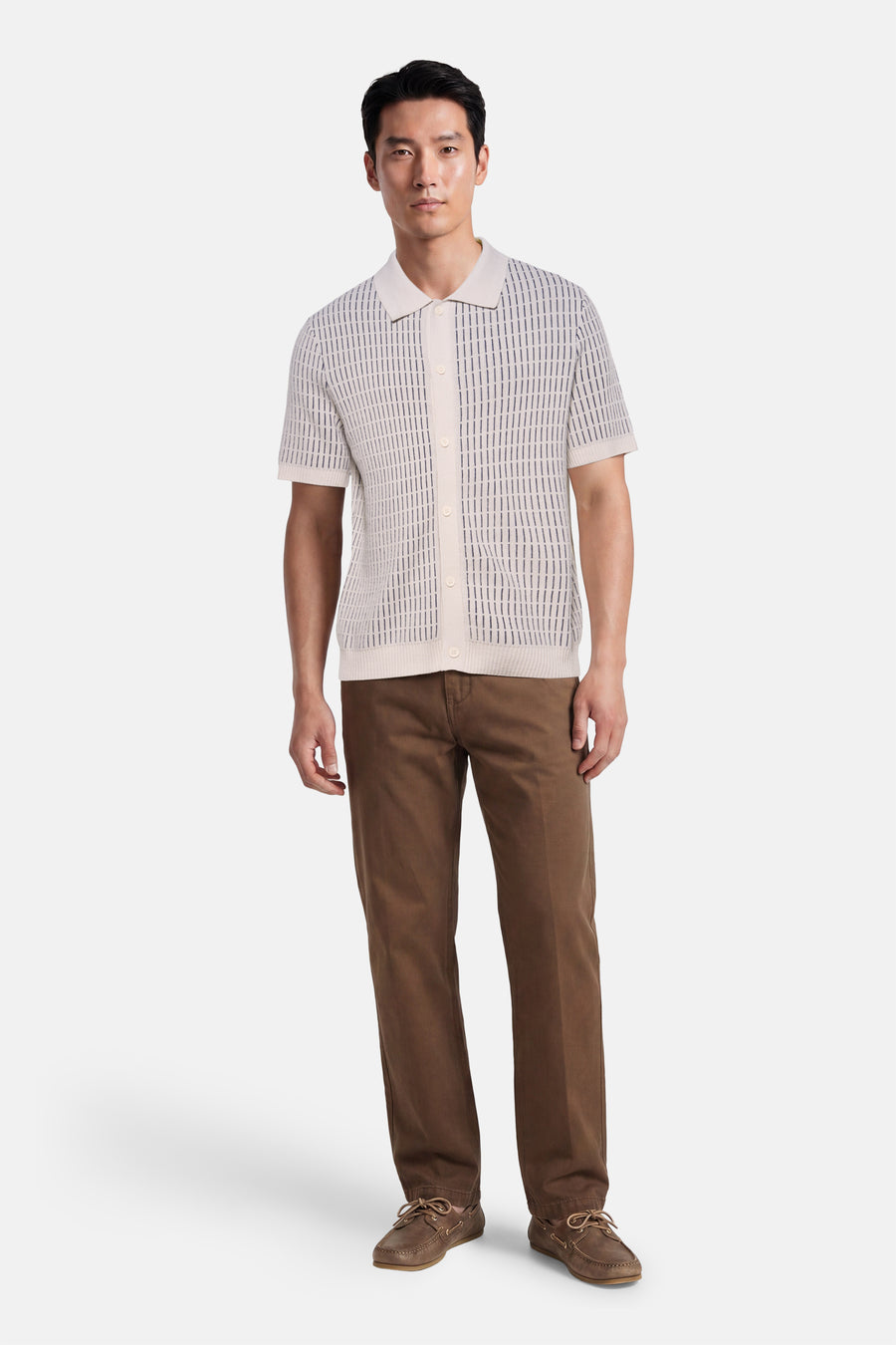 Polo met korte mouwen - wit