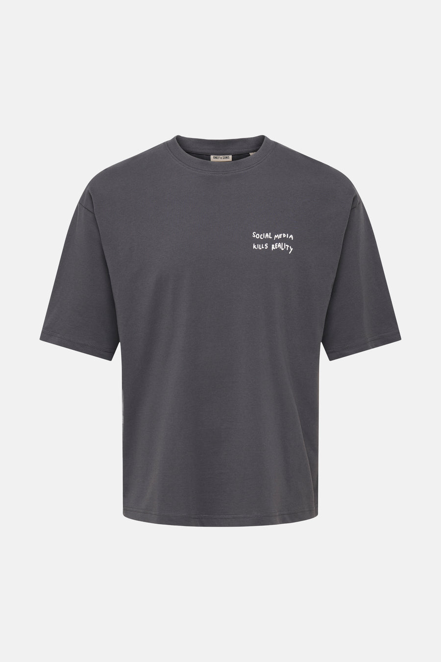 T-shirt (korte mouwen) grijs - ONLY & SONS®