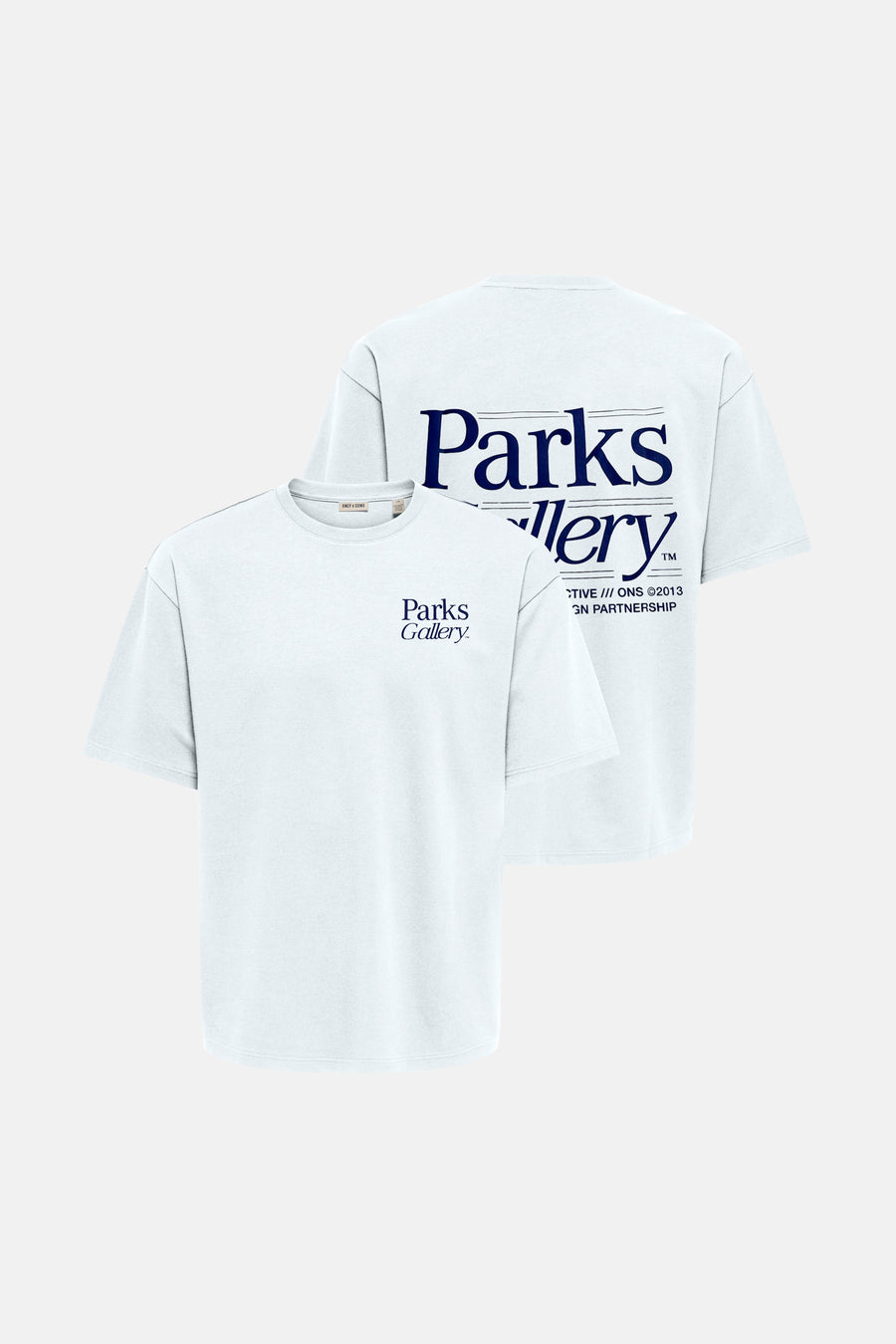 T-shirt (korte mouwen) wit - ONLY & SONS®