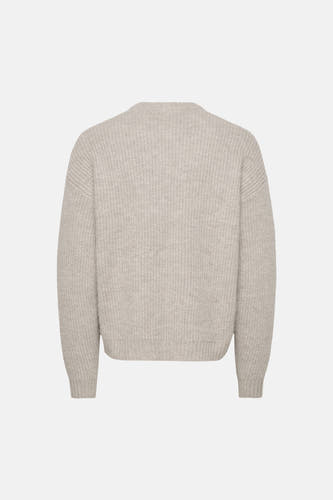 Pull col O Écru - FRML