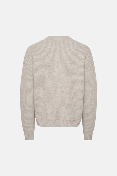 Trui met ronde hals ecru - FRML
