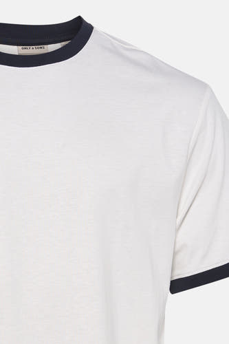 T-shirt met korte mouwen - wit