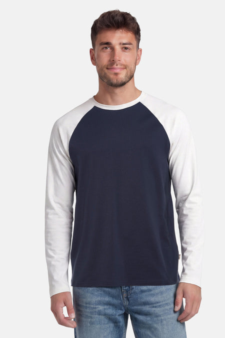 T-shirt met lange mouwen - blauw