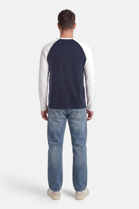 T-shirt met lange mouwen - blauw