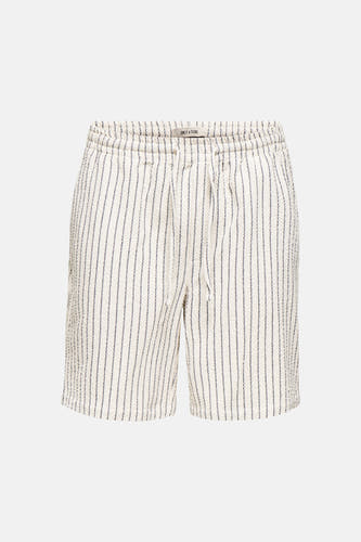Elastic shorts beige - ONLY & SONS®